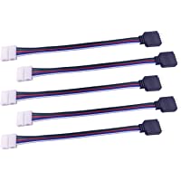 LitaElek Cable de conector de tira LED RGBW de 5 pines RGBW LED de la cinta Converter para conectar la tira de LED o…